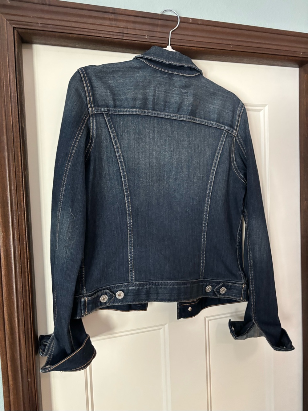 AG Adriano Goldschmied Indigo Denim Jacket sz Medium - Picture 10 of 12
